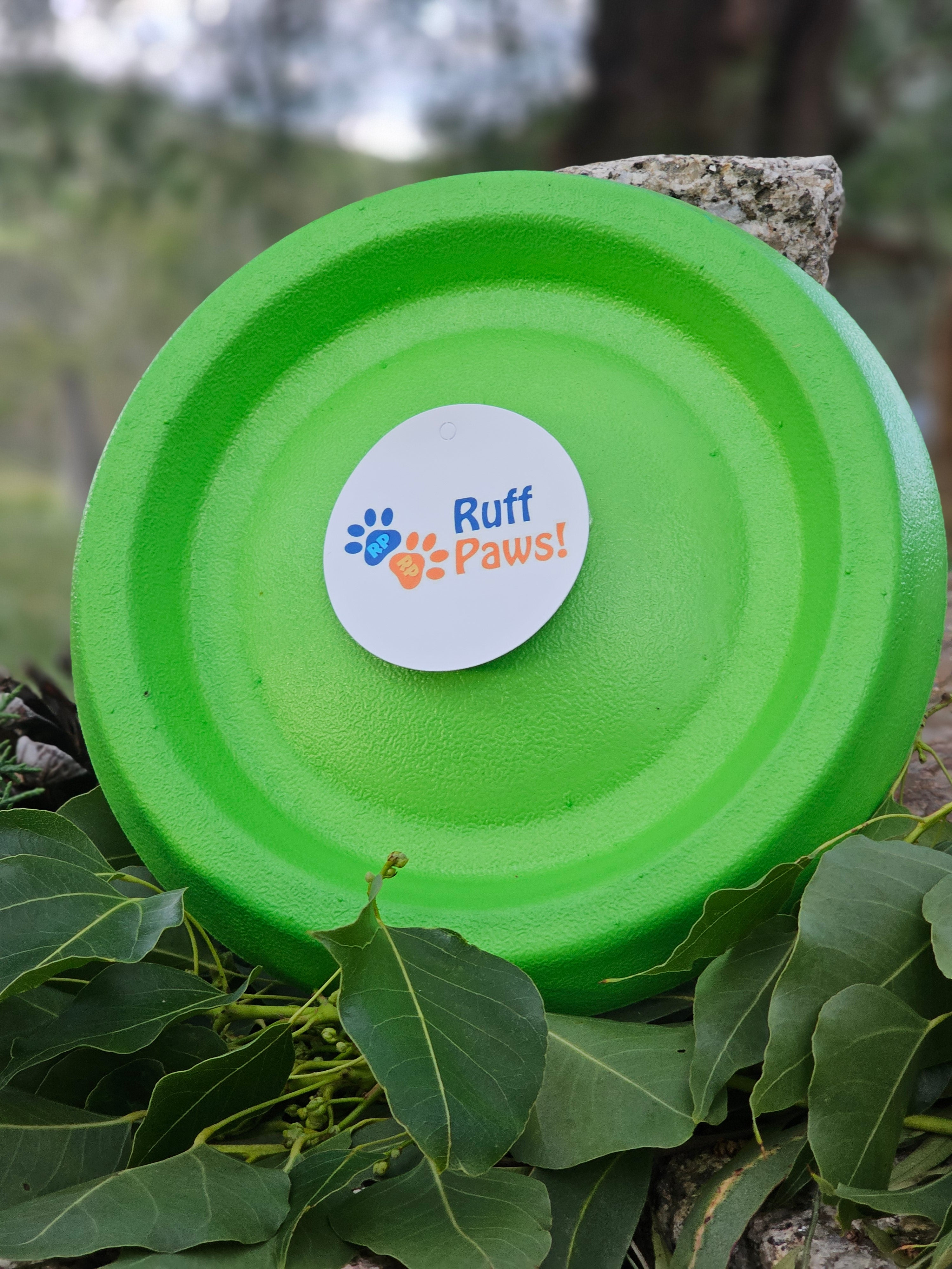 AirGlider Foam Frisbee by Ruff-Paws!