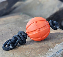 Load image into Gallery viewer, Dura-Foam Ball on a Rope by Ruff-Paws!
