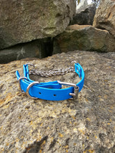 Load image into Gallery viewer, Martingale Collar with Stainless steel hardware and *Herm Sprenger* Chain
